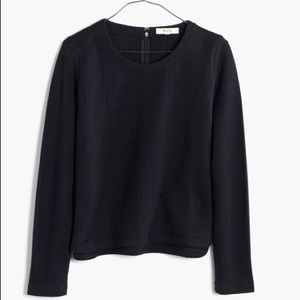 Madewell Jacquard Grid Top